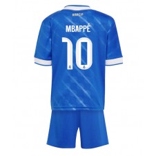 Real Madrid Kylian Mbappe #10 Tredjedraktsett Barn 2025-26 Kortermet (+ korte bukser)